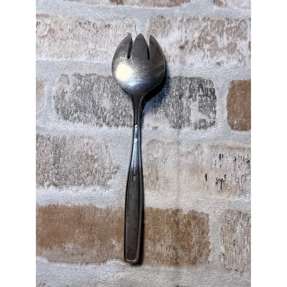 Oneida Cutlery Co Stainless USA Serving Spork Cold Meat Fork Silver‎ Flatware